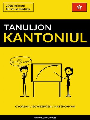 cover image of Tanuljon Kantoniul--Gyorsan / Egyszerűen / Hatékonyan